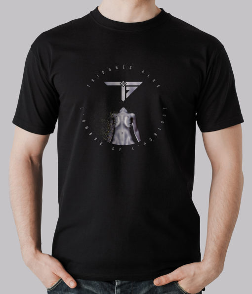 Boutique T-shirt Homme l'Ombre de l'Horloge Trigones Plus Groupe Musique Rock