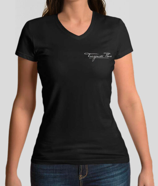 Boutique T-shirt Femme Harmonie Trigones Plus Groupe Musique Rock