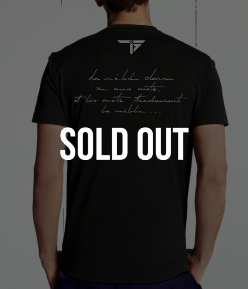 Boutique | T-shirt homme sold out (verso) | Harmonie (Trigones Plus - Rock)