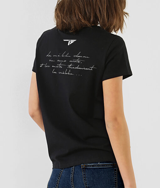 Boutique | T-shirt Femme Harmonie Verso | Trigones Plus | Rock